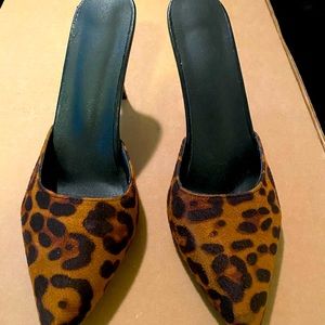 Womens Leopard Heels